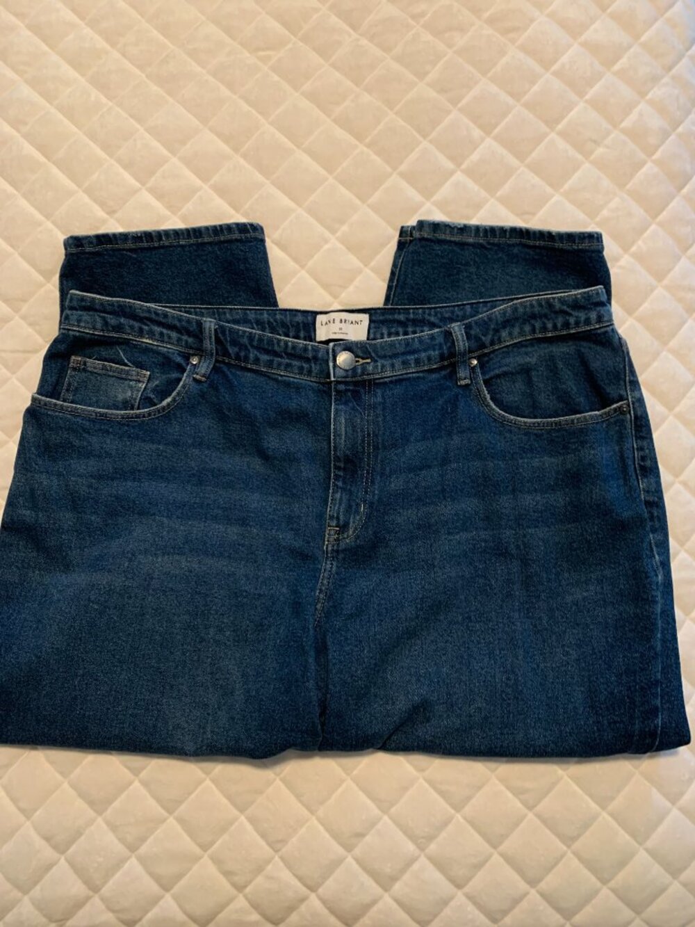 Lane Bryant Mid Rise Boyfriend Capri Size 20 Jeans